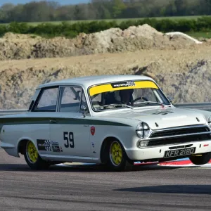 CM1 9533 David Tomlin, Ford Lotus Cortina, KFR 218 D CM1 9533 David Tomlin, Ford Lotus Cortina, KFR 218 D