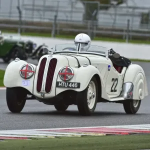 Print of a Frazer Nash BMW 328 at Silverstone Print of a Frazer Nash BMW 328 at Silverstone
