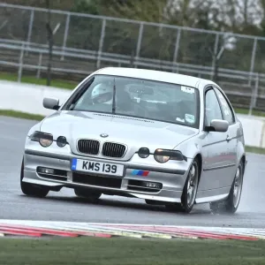 Print of Dr Kathleen Sherry's BMW E46 Compact at Silverstone Print of Dr Kathleen Sherry's BMW E46 Compact at Silverstone