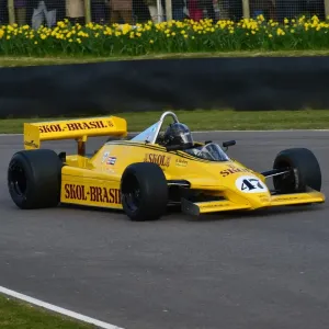 Print of a Fittipaldi Cosworth F8 at the Goodwood Members Meeting Print of a Fittipaldi Cosworth F8 at the Goodwood Members Meeting