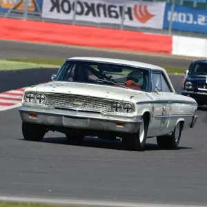 Silverstone Historic Racing Print - Ford Galaxie 500