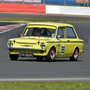 Silverstone Circuit Print, Hillman Rallye Imp