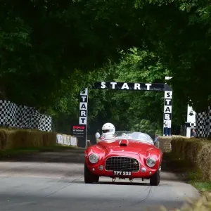 CM14 5616 Sally Mason-Styrron, Ferrari 166 MM Barchetta CM14 5616 Sally Mason-Styrron, Ferrari 166 MM Barchetta