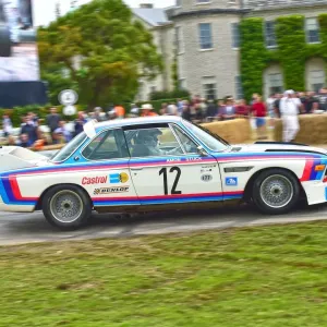 BMW 3 Litre CSL at the Goodwood Festival of Speed Print BMW 3 Litre CSL at the Goodwood Festival of Speed Print