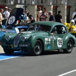 Le Mans Classic 2016 Jaguar XK140 Print