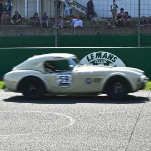 CM14 8041 Print: Shelby Cobra at Le Mans Classic