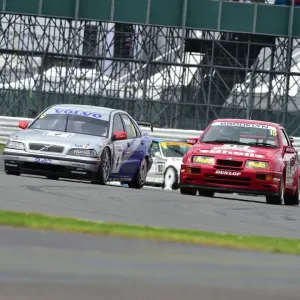 CM15 2312 Jason Minshaw, Volvo S40, Craig Davies, Ford Sierra RS500