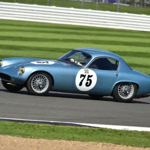 Silverstone Print: Lotus Elite S2 at the Classic Racing Cars Event