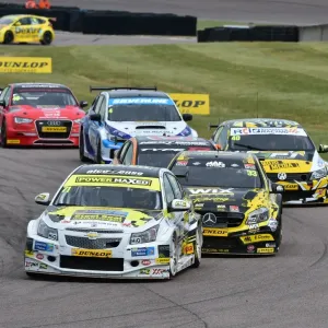 Print of Chevrolet Cruze at Rockingham Motorsport Speedway Print of Chevrolet Cruze at Rockingham Motorsport Speedway
