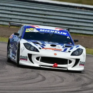 Print of Ginetta G55 at Rockingham Motorsport Speedway Print of Ginetta G55 at Rockingham Motorsport Speedway