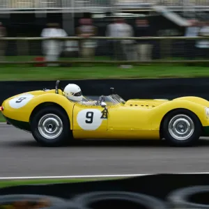 CM16 2242 Chris Lunn, Lister Jaguar, Knobbly