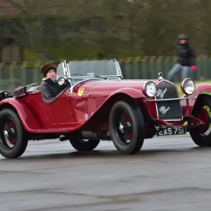 CM17 3390 Miss Alex Pilkington, Alfa Romeo 6C 1750 CM17 3390 Miss Alex Pilkington, Alfa Romeo 6C 1750