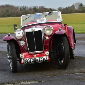 CM17 3436 Barry Creaser, MG PA Midget CM17 3436 Barry Creaser, MG PA Midget