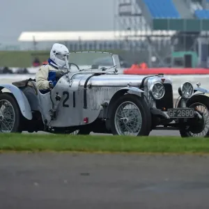 CM17 6784 Robert Britcher, Alvis SA 16-95 Special