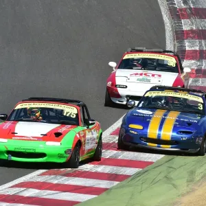 CM18 6075 Patrick Lay, Simon Baldwin, Mazda MX-5s CM18 6075 Patrick Lay, Simon Baldwin, Mazda MX-5s