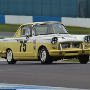 CM18 9229 Julian Grindall, Darryl Davis, Triumph Herald Coupe