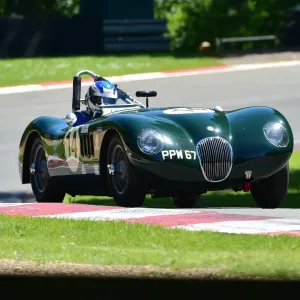 CM19 4473 John Brown, Charlie Brown, Jaguar C-Type CM19 4473 John Brown, Charlie Brown, Jaguar C-Type