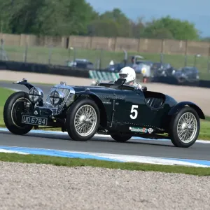 Print of a Pre-War Sports Car, Donington Historic Festival 2014 Print of a Pre-War Sports Car, Donington Historic Festival 2014