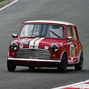 Print of Morris Mini Cooper S, WRG 678 A at Brands Hatch Print of Morris Mini Cooper S, WRG 678 A at Brands Hatch
