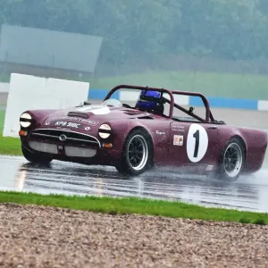 Print of a Sunbeam Tiger at Donington Park Print of a Sunbeam Tiger at Donington Park
