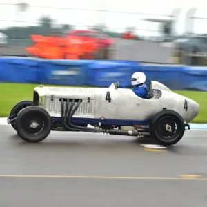 Peter Butler in Bentley 3-4 at AMOC Racing Donington Park Print Peter Butler in Bentley 3-4 at AMOC Racing Donington Park Print