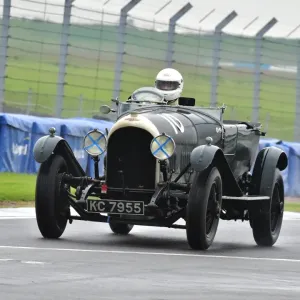 Bentley 3 Litre at Donington Park Print Bentley 3 Litre at Donington Park Print