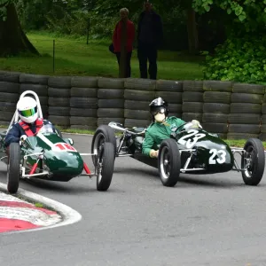 CM20 0977 Stuart Wright, Cooper MkII, George Shackleton, Cooper MkII, F3 500cc Racing