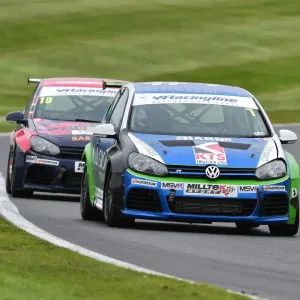 VW Golf Print, Brands Hatch Racing Scene VW Golf Print, Brands Hatch Racing Scene
