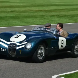 Jaguar C-Type Print, Goodwood Revival 2017
