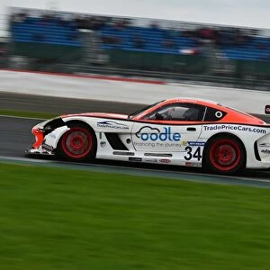 BTCC Silverstone, September 2017 Photographic Print Collection: Ginetta GT4 SuperCup