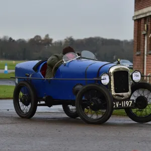 Motorsport 2017 Framed Print Collection: VSCC Winter Driving Tests, Bicester Heritage, December 2017