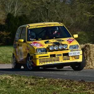 CM22 4731 Mark Barnes, Sophie Buckland, FIAT Abarth Cinquecento