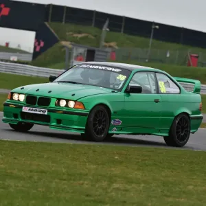 Print of a BMW 328i E36 at Snetterton Motor racing circuit Print of a BMW 328i E36 at Snetterton Motor racing circuit