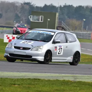CM23 0928 Print: Honda Civic Type R at Snetterton Motor Racing Circuit CM23 0928 Print: Honda Civic Type R at Snetterton Motor Racing Circuit