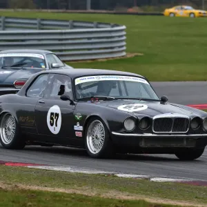 CM23 1390 Print - Jaguar XJ6 Coupe at Snetterton Motor Racing Circuit CM23 1390 Print - Jaguar XJ6 Coupe at Snetterton Motor Racing Circuit