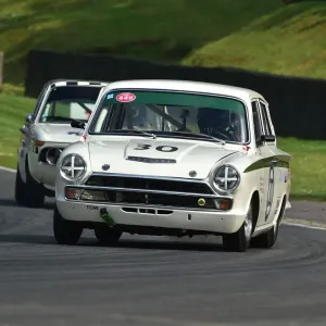 CM23 6885 David Abbott, Steve Hartley, Ford Lotus Cortina