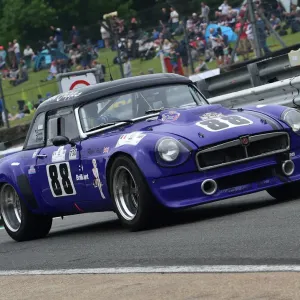 Print of a 1968 MGB GT V8 at Brands Hatch Print of a 1968 MGB GT V8 at Brands Hatch