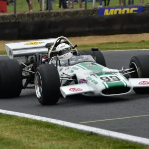 Print of a McLaren M10B at Brands Hatch in 2018 Print of a McLaren M10B at Brands Hatch in 2018