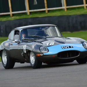 CM25 6025 Rob Huff, Richard Meins, Jaguar E-Type FHC