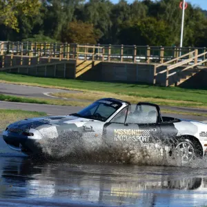 Mazda MX-5 Playing in Puddles Print Mazda MX-5 Playing in Puddles Print