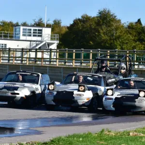 CM25 9345 Mazda MX-5 line up with Polaris ATV Print CM25 9345 Mazda MX-5 line up with Polaris ATV Print