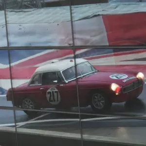 CM26 5907 Reflections, Nick Trott, Ed Foster, MG B CM26 5907 Reflections, Nick Trott, Ed Foster, MG B