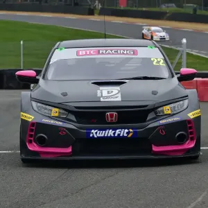 Print of a Honda Civic Type R at Brands Hatch Print of a Honda Civic Type R at Brands Hatch
