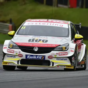 Print of Jason Plato in Vauxhall Astra at Brands Hatch Print of Jason Plato in Vauxhall Astra at Brands Hatch