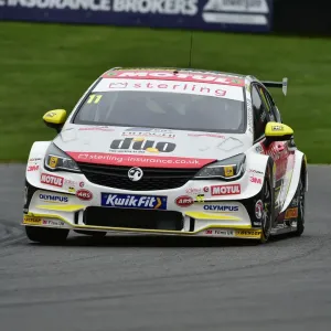 Print of Jason Plato in Vauxhall Astra at Brands Hatch Print of Jason Plato in Vauxhall Astra at Brands Hatch