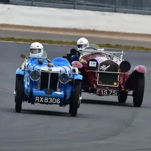 CM27 5401 Chris Cadman, MG Montlhery Midget, Alex Pilkington, Alfa Romeo 6C 1750 CM27 5401 Chris Cadman, MG Montlhery Midget, Alex Pilkington, Alfa Romeo 6C 1750