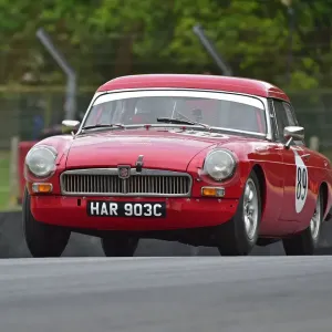 Print of MGB at Brands Hatch, May 2019 Print of MGB at Brands Hatch, May 2019