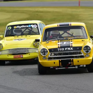 CM28 2197 Richard Belcher, Ford Lotus Cortina, Bob Bullen, Ford Anglia 105E CM28 2197 Richard Belcher, Ford Lotus Cortina, Bob Bullen, Ford Anglia 105E