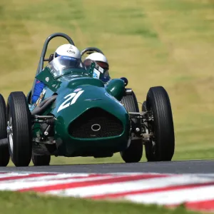 HSCC Legends of Brands Hatch SuperPrix, June 2019. Photographic Print Collection: HGPCA Pre'61 Grand Prix cars