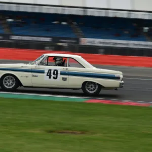 Silverstone Classic 2019 Framed Print Collection: Transatlantic Trophy for Pre '66 Touring Cars